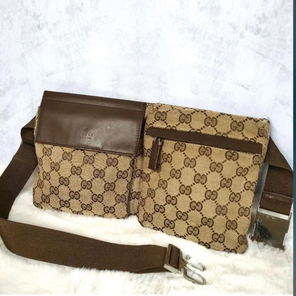 🌹SALE🌹AUTHENTIC ♥️Gucci GG. Waist Pouch Shoulder Bag bum bag